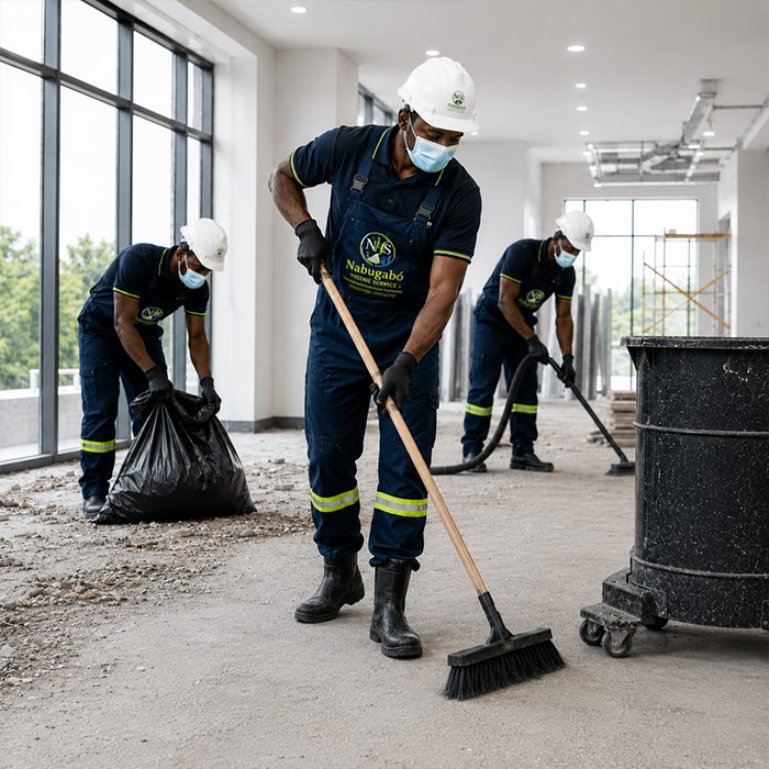 nhs post construction cleaning